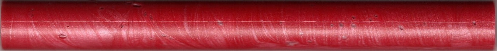 Crambery Pearl Super Pliable Sealing Wax Stick by Papier Plume, 4 inches long, showing smooth, shiny pearl-colored wax.