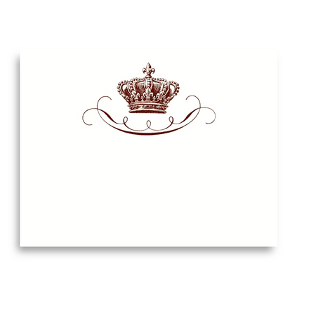 Alexa Pulitzer Crown Scroll A2 Notes featuring elegant scroll design on high-quality paper for writing and sketching.