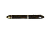 Armando Simoni Club Triangolo fountain pen in green Saft celluloid with rhodium accents, featuring a sleek, elegant design.