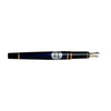Pilot Grance navy fountain pen with dark blue ink and sleek design, perfect for writing in style.