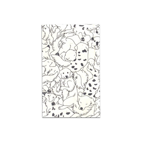 Giftsland dog journal with a playful dog illustration on the cover, ideal for pet owners to record memories and notes.