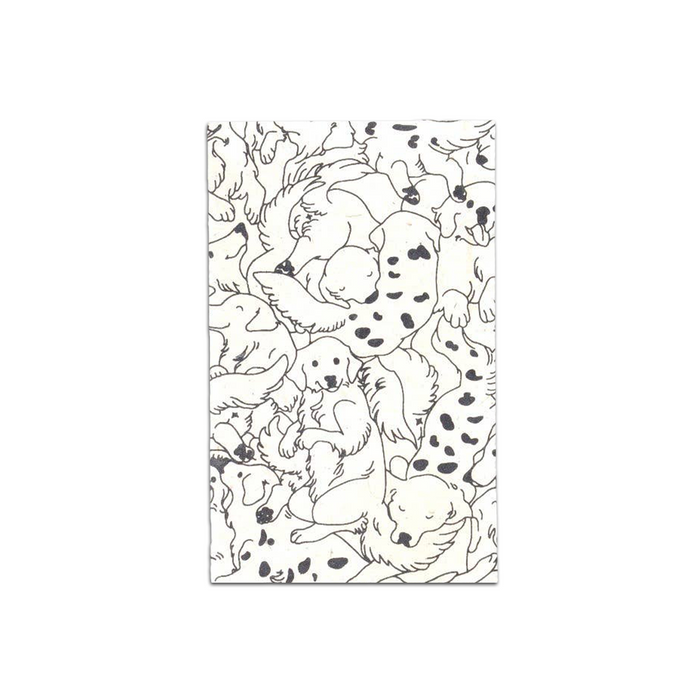 Giftsland dog journal with a playful dog illustration on the cover, ideal for pet owners to record memories and notes.