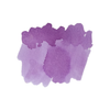 Cathay Dusklight Amethyst fountain pen ink bottle with purple ink inside, showcasing the vibrant amethyst color.