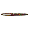 Closed Esterbrook Estie fountain pen with silver fittings, showcasing its sleek design and elegant craftsmanship.