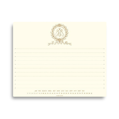 Alexa Pulitzer Empire Bee mousepad featuring a detailed bee design on a smooth surface for comfortable use.