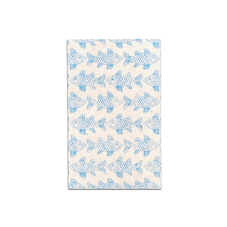 Giftsland fish-themed journal with a colorful fish illustration on the cover, ideal for writing and note-taking.