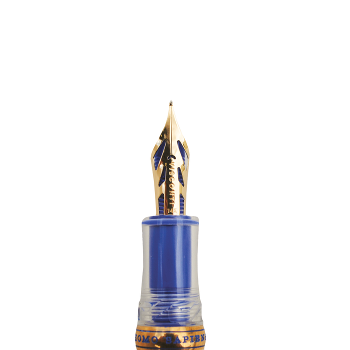 Visconti Homo Sapiens limited edition fountain pen with full demo, showcasing the pen's sleek design and craftsmanship.