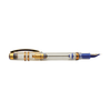 Visconti Homo Sapiens full demo fountain pen with textured black resin body and gold accents, limited edition writing instrument.