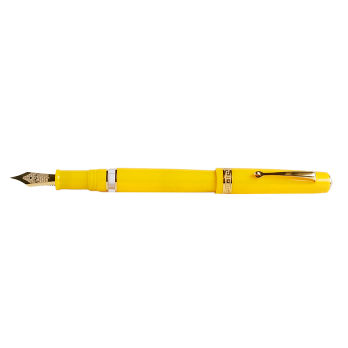 Armando Simoni Club ASC Bologna Portofino Bespoke 2024 in Giallo gold leather, featuring detailed stitching and luxurious finish.