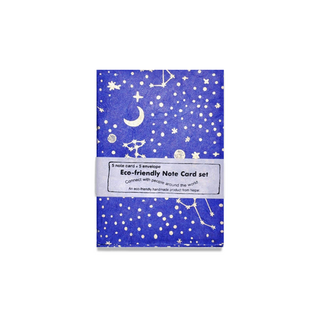 Giftsland constellation notecards featuring starry sky design, ideal for writing personalized messages or greetings.
