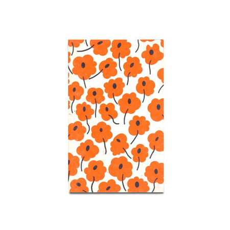 Giftsland Poppy journal with floral cover design for writing and note-taking, featuring a decorative and colorful cover.