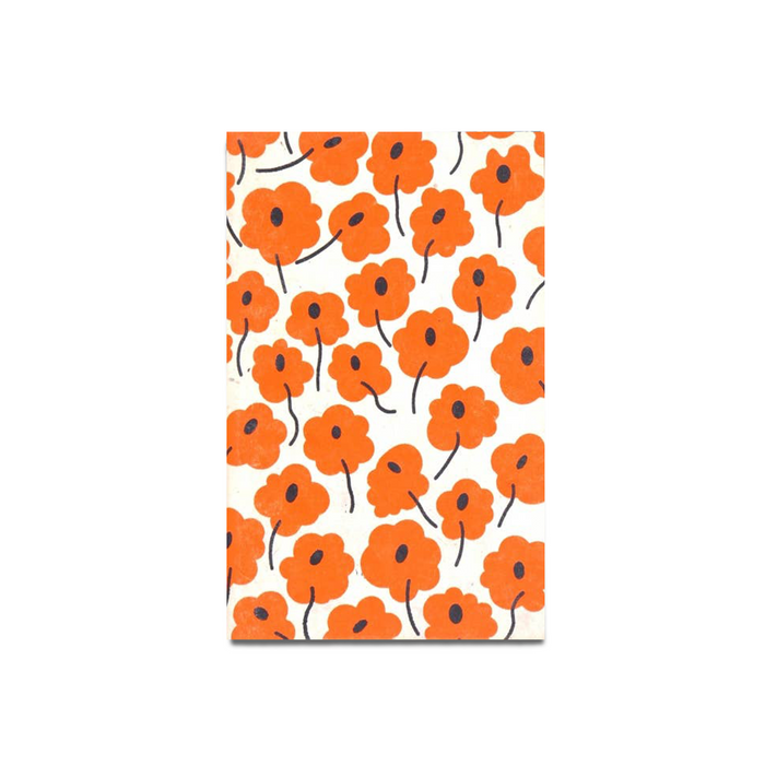 Giftsland Poppy journal with floral cover design for writing and note-taking, featuring a decorative and colorful cover.