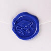 Brass wax seal with graduation symbol for sealing letters and documents, featuring intricate engraved design by Papier Plume.