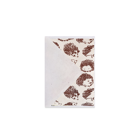 Giftsland Hedgehog notecards featuring adorable hedgehog illustrations on a set of charming note cards.