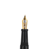 Cathay fountain pen featuring a chinkin horse design on the body, elegant writing instrument with intricate artwork.