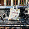 Cotton tote bag from Papier Plume with minimalist design, durable handles, and spacious interior for everyday use.