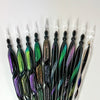 No Solo Vetro glass dipping pen with colorful dicroic glass tip, ideal for artistic glasswork and detailed drawing.