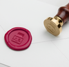 Papier Plume wax seal with ink bottle design, perfect for sealing letters and adding a vintage touch to crafts.