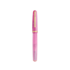 Esterbrook Love Potion Jr fountain pen with pink closed cap, showcasing smooth design and elegant writing instrument.