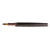 Laban Antique II fountain pen with black and gold design, featuring a sleek, elegant body and gold accents.