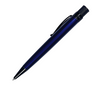 Retro 51 Tornado Stealth Lacquer rollerball pen with sleek blue lacquer finish, modern design and smooth writing tip.