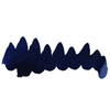 Bottle of Papier Plume Midnight Blue Fountain Pen Ink with a clear label and ink inside, designed for high-quality writing.