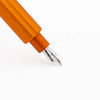 Monteverde Axis fountain pen with gold nib, featuring sleek black body and elegant design for smooth writing.
