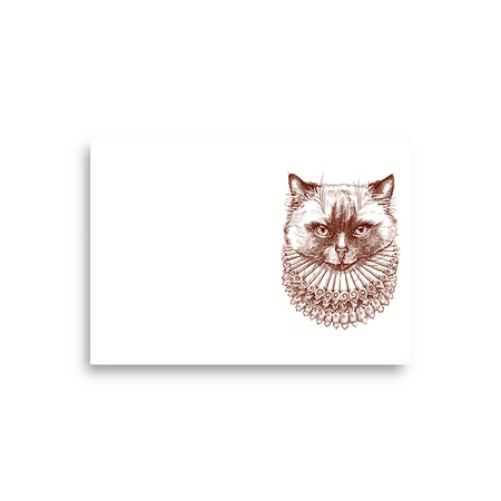 Alexa Pulitzer Madam Kitty A6 Notes featuring a stylish cover with a playful cat design, perfect for writing and note-taking.