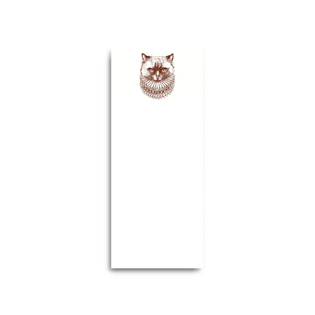 Alexa Pulitzer Madam Kitty long pad showing soft, absorbent fabric and discreet design for comfortable, reliable protection.
