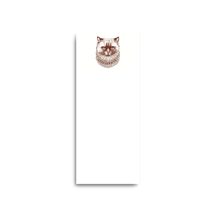 Alexa Pulitzer Madam Kitty long pad showing soft, absorbent fabric and discreet design for comfortable, reliable protection.