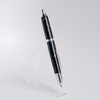 Pilot Vanishing Point SE fountain pen in marble blue with sleek design and gold accents, displayed on a white background.