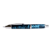 Pilot Vanishing Point SE fountain pen in marble green with a sleek design and gold accents, shown on a plain background.
