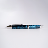 Pilot Vanishing Point SE fountain pen in marble green with a sleek design and gold accents.