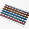Pacific Arc metallic 5.6mm lead, a shiny graphite pencil lead, shown in a close-up image with a metallic finish.
