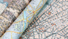 Pepin Press creative paper featuring colorful map designs, ideal for arts and crafts or creative projects.
