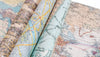 Pepin Press Creative Paper featuring colorful map designs, ideal for arts and crafts or creative projects.