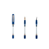 Nahvalur Original PLUS fountain pen with sapphire accents, featuring a sleek design and premium craftsmanship.