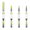 Nahvalur Original Spring fountain pen with a sleek design, featuring a polished finish and gold accents.