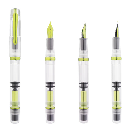 Nahvalur Original Spring fountain pen with a sleek design, featuring a polished finish and gold accents.