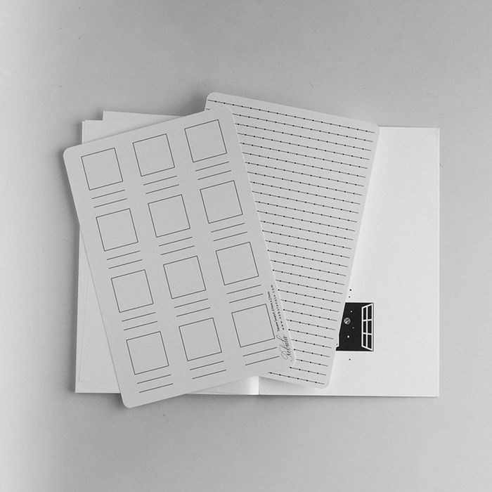 Nebula notebook with a sleek cover design, featuring lined pages for writing and note-taking.