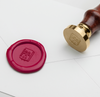 Papier Plume Little Craft Fest wax seal in its packaging, designed for decorating notebooks and stationery with elegant wax stamps.