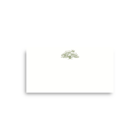 Alexa Pulitzer oak tree monarch note cards set featuring elegant nature-inspired design on high-quality stationery.
