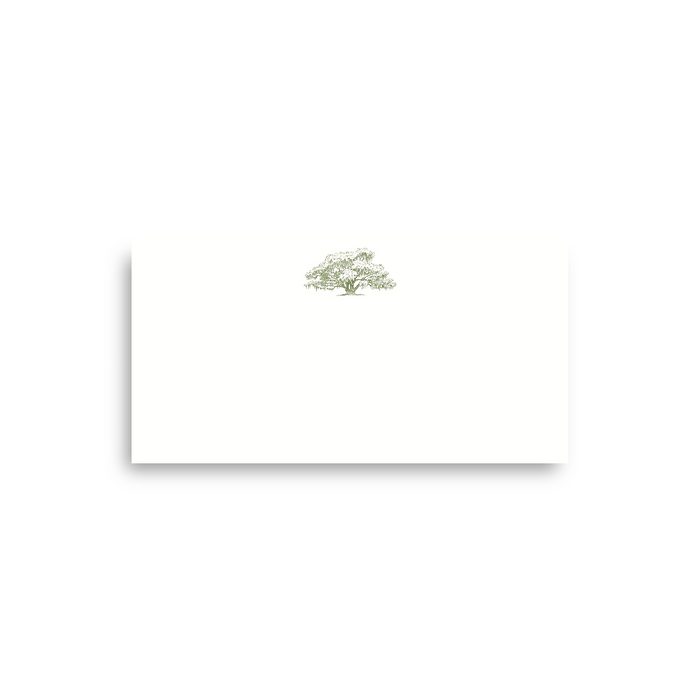 Alexa Pulitzer oak tree monarch note cards set featuring elegant nature-inspired design on high-quality stationery.