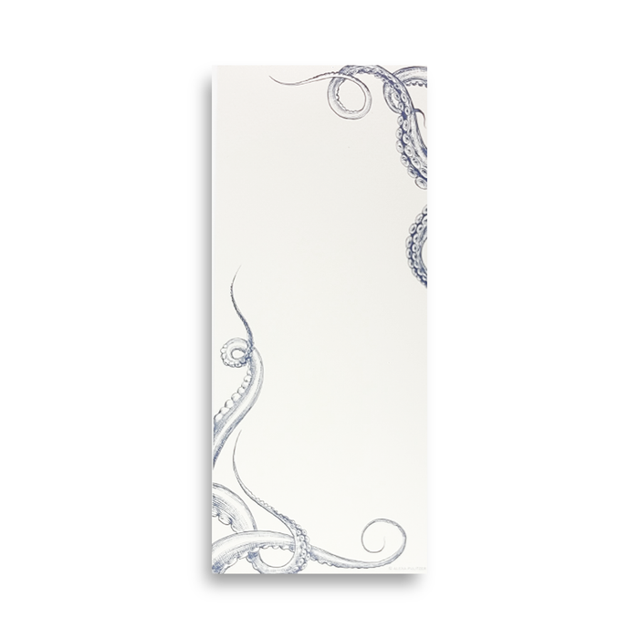 Alexa Pulitzer octopus undulation long pad featuring an intricate octopus design on a soft, comfortable pad for versatile use.