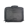 Black Orna 791 briefcase computer bag with sturdy handles and sleek design, ideal for professional office use.