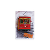Papier Plume Streetcar memo pad journal with 4x6 inch cover featuring a vintage streetcar illustration.