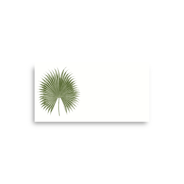 Alexa Pulitzer Palm Monarch Note Cards featuring elegant palm leaf design on high-quality stationery for writing and correspondence.