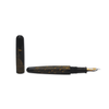 Cathay fountain pen with peacock chinkin design, featuring intricate detailing and a sleek, elegant body for writing and collectibility.