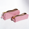 Pink San Lorenzo pen case with a sleek, compact design, perfect for storing pens and small stationery items.