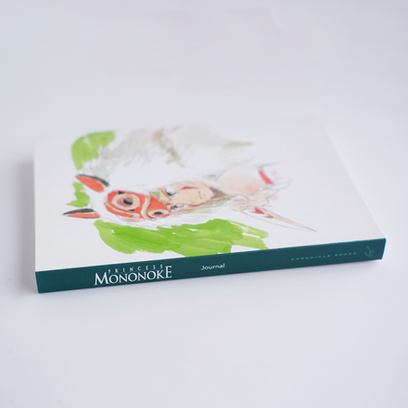 Small Princess Mononoke journal by Chronicle Books featuring artwork from the animated film on the cover.